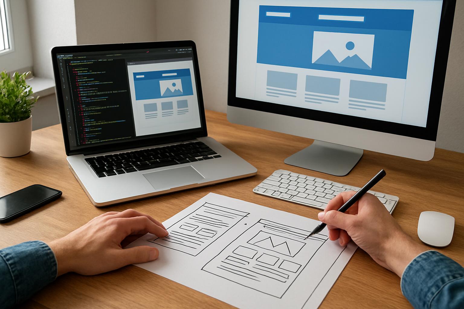Как делают сайт: понятный план от идеи до релиза