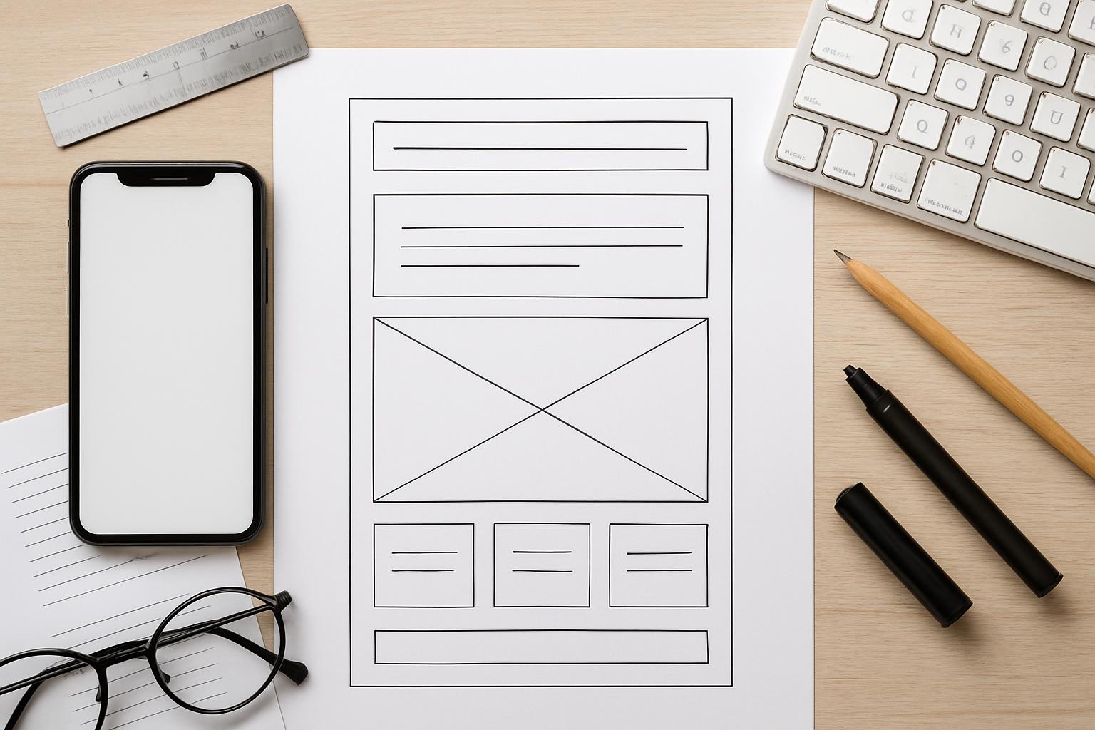 формирование страницы. Прототип и техническое задание: фундамент для дизайна