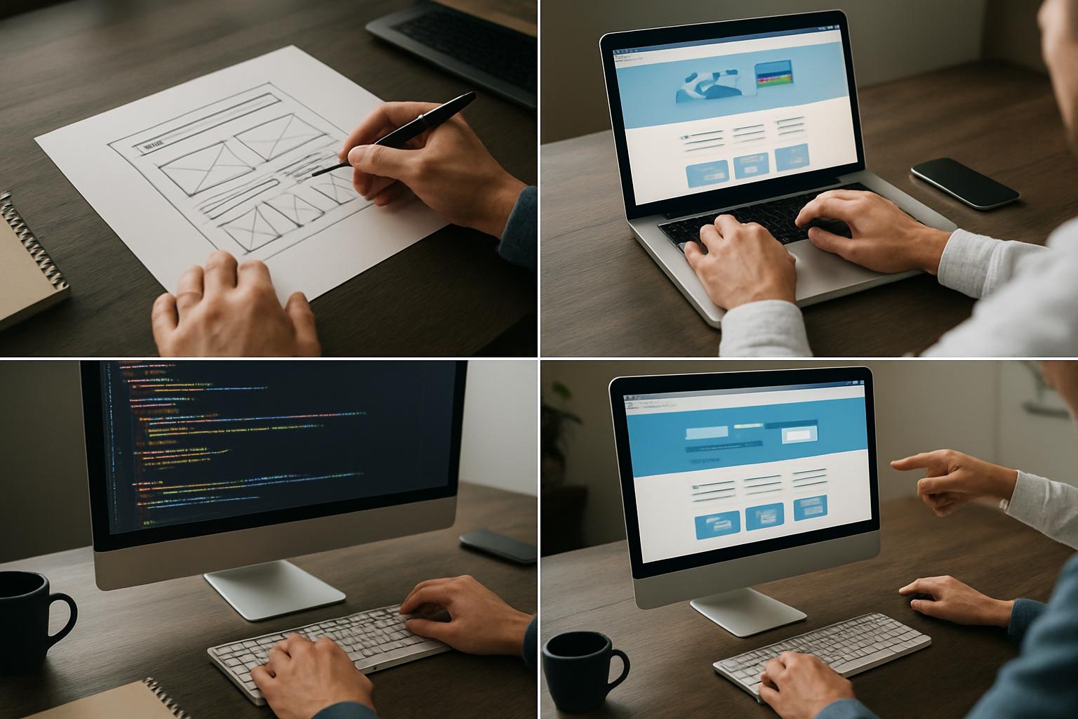 Этапы разработки сайта: полный путь от идеи до запуска