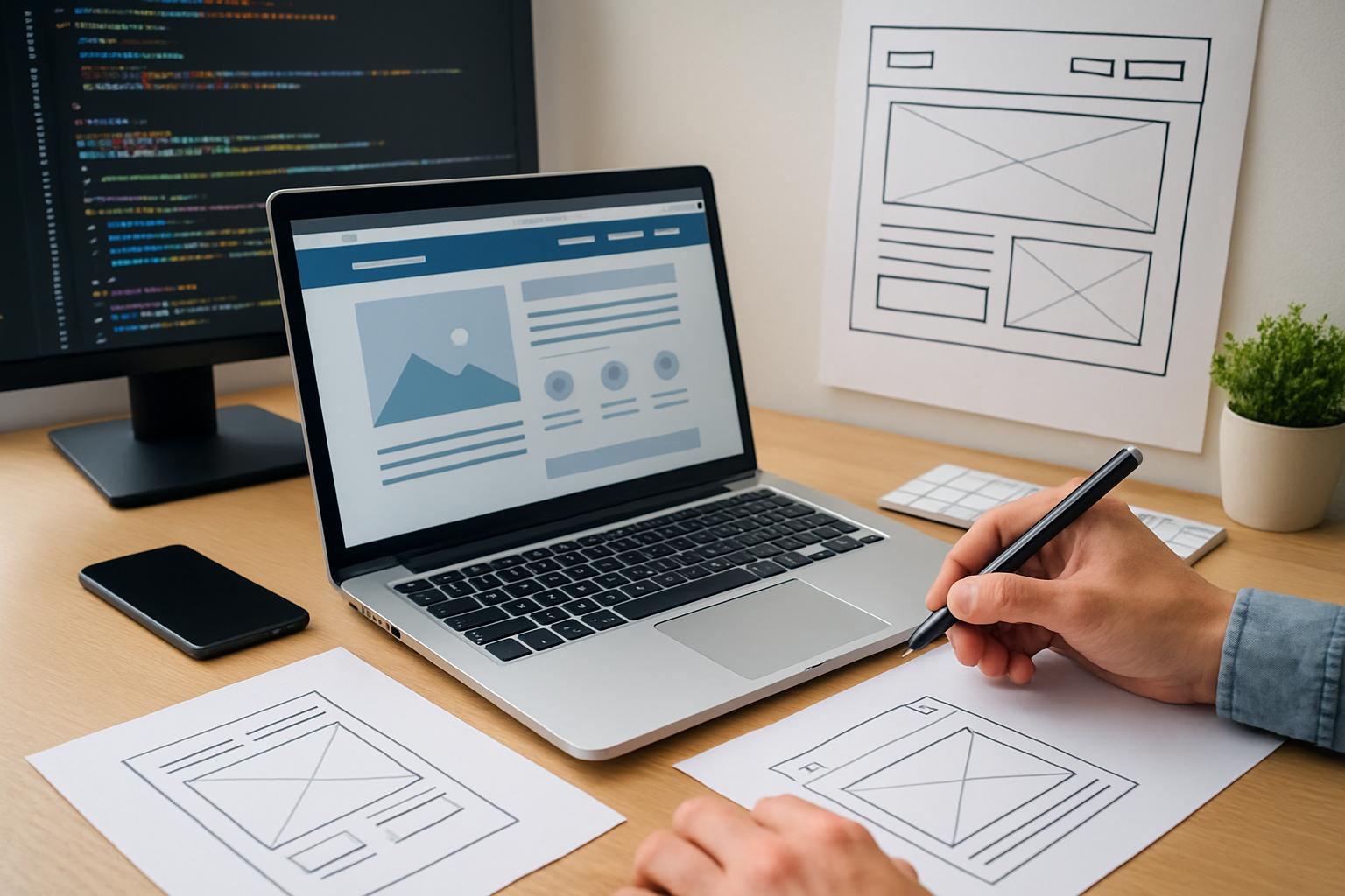 разработка веб сайтов. Что включает процесс разработки сайта