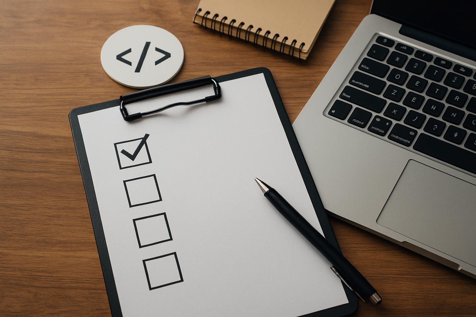 основы веб технологий. Чек-лист запуска: краткая сводка